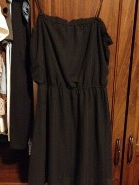 H&M Black Strapless Sundress